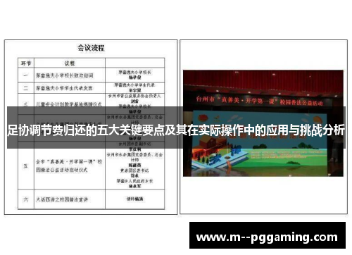 足协调节费归还的五大关键要点及其在实际操作中的应用与挑战分析